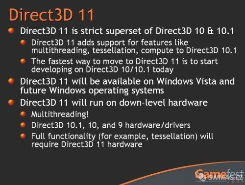 Direct 11 – novinky