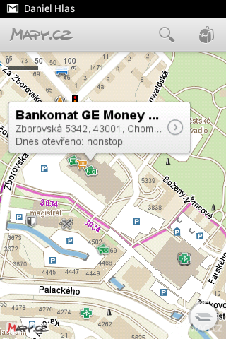 Hledám bankomat v Chomutově