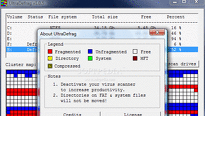 Ultra Defrag - dobrá náhrada pro Windows Disk Defrag