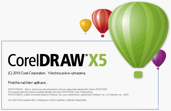 Start CorelDRAW X5
