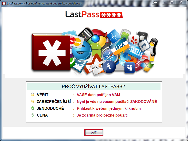 Proč LastPass?