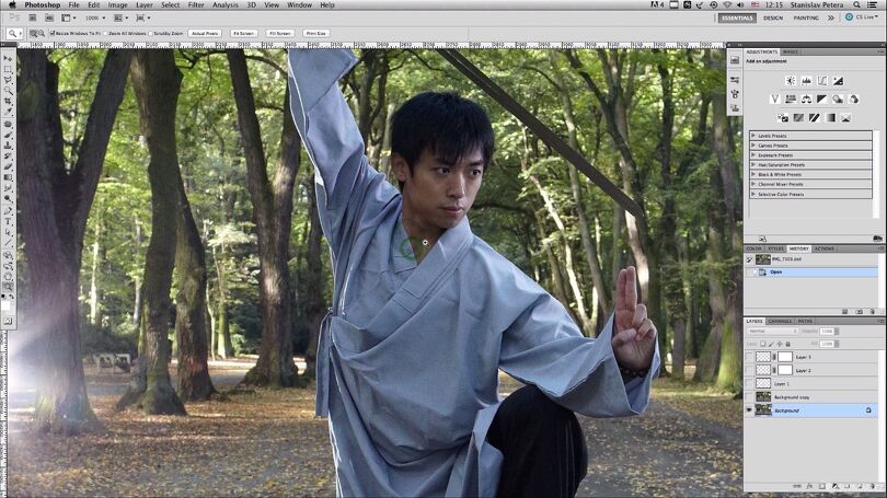 Zdrojový snímek Shaolin