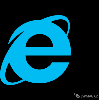 Internet Explorer jako zástupce nejvyhledávanějšího webového prohlížeče.